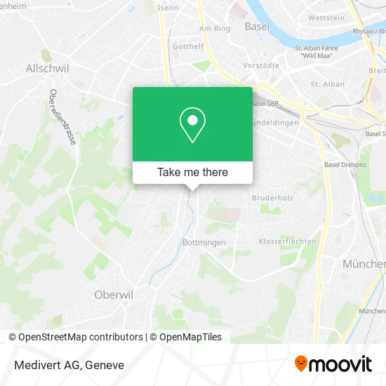 Medivert AG map