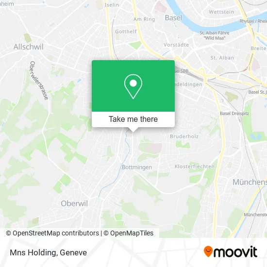 Mns Holding map