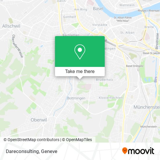 Dareconsulting map