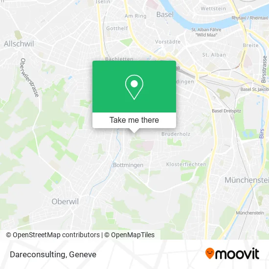 Dareconsulting map