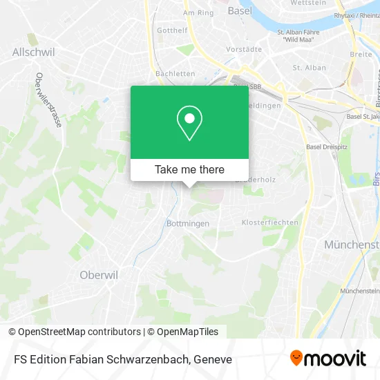 FS Edition Fabian Schwarzenbach plan