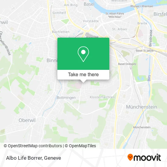 Albo Life Borrer map