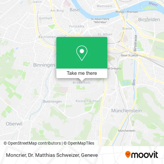 Moncrier, Dr. Matthias Schweizer plan