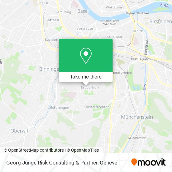 Georg Junge Risk Consulting & Partner map