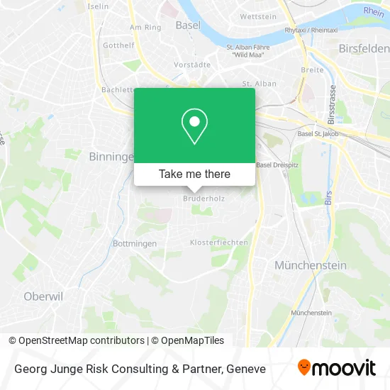 Georg Junge Risk Consulting & Partner map
