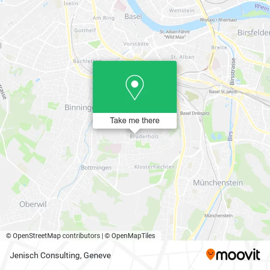 Jenisch Consulting map
