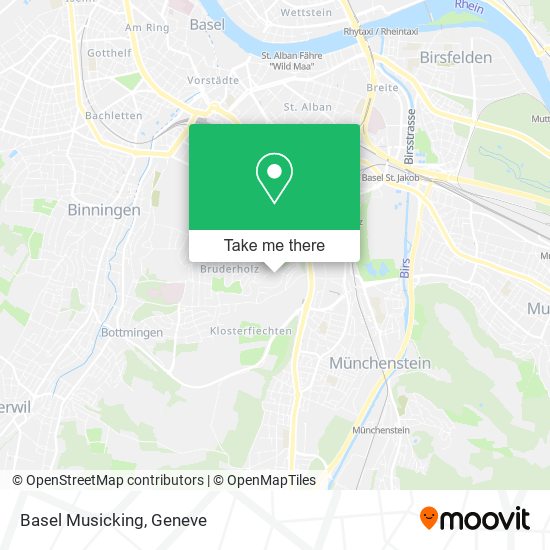 Basel Musicking map