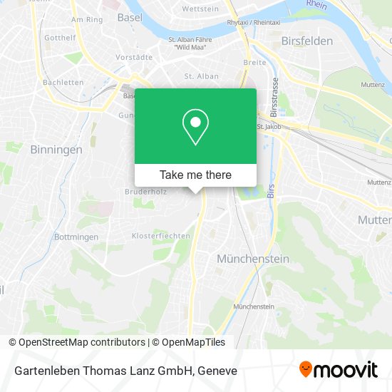 Gartenleben Thomas Lanz GmbH map