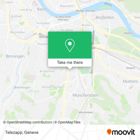 Telezapp map