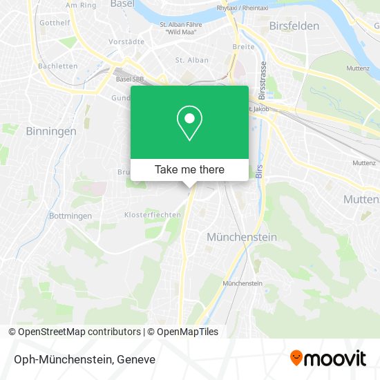 Oph-Münchenstein map