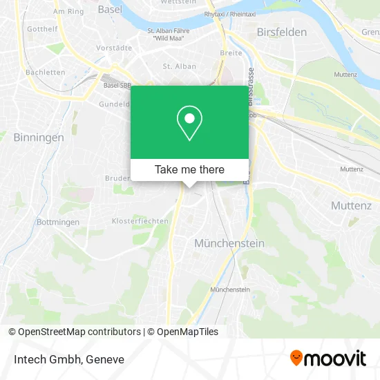 Intech Gmbh map