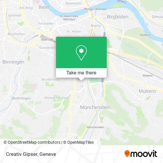 Creativ Gipser map