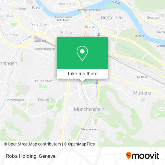 Roba Holding map