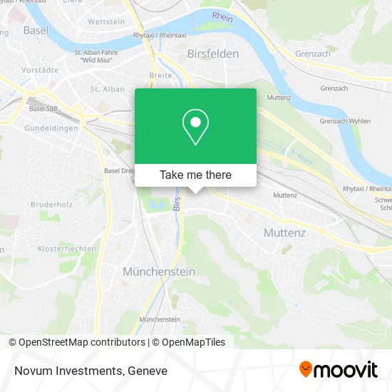Novum Investments map