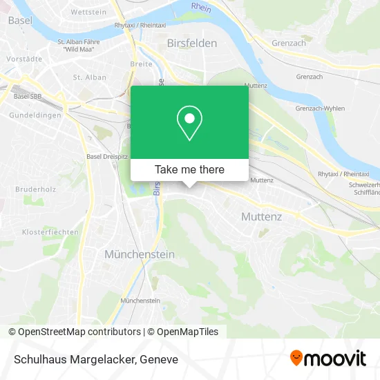 Schulhaus Margelacker map
