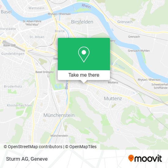 Sturm AG map