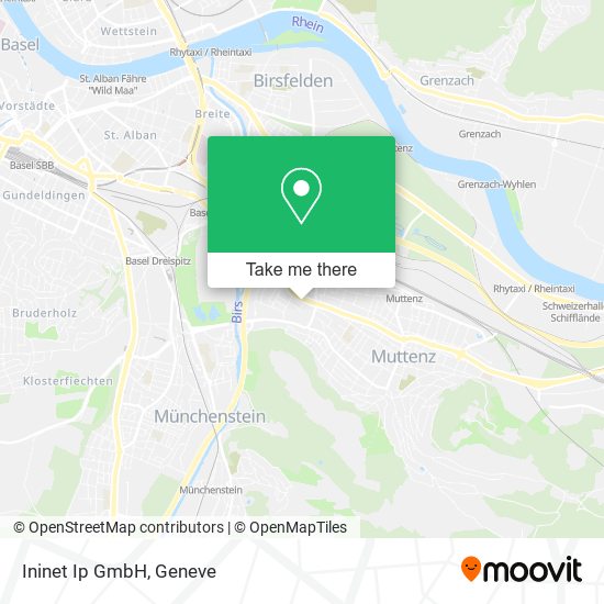 Ininet Ip GmbH map