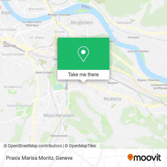 Praxis Marisa Moritz map