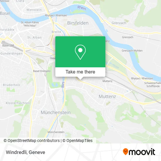 Windredli map
