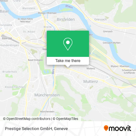 Prestige Selection GmbH map