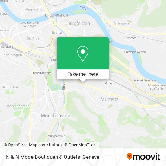 N & N Mode Boutiquen & Outlets map