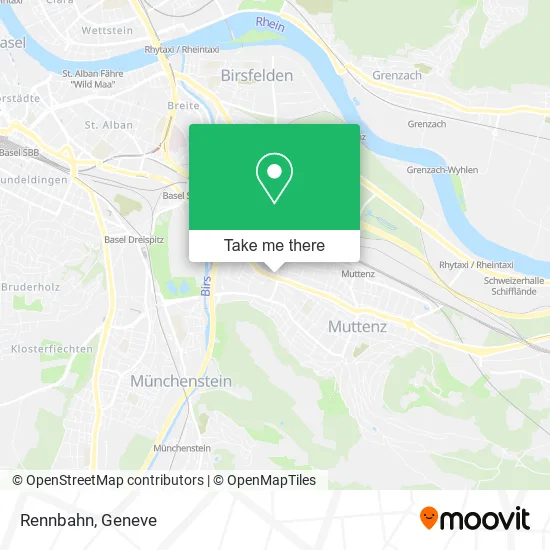 Rennbahn map