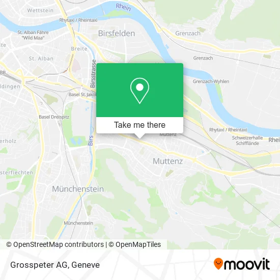 Grosspeter AG map