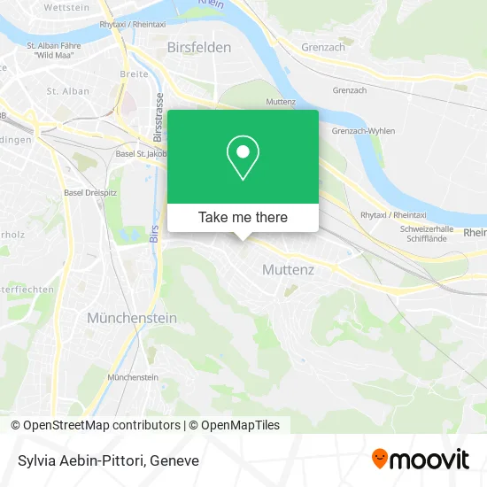 Sylvia Aebin-Pittori map