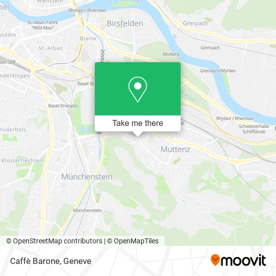 Caffè Barone map