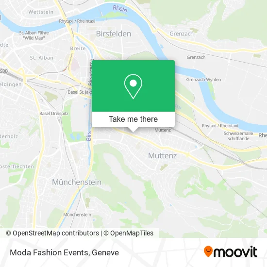 Moda Fashion Events map