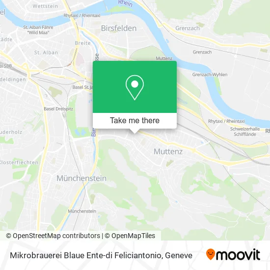 Mikrobrauerei Blaue Ente-di Feliciantonio map