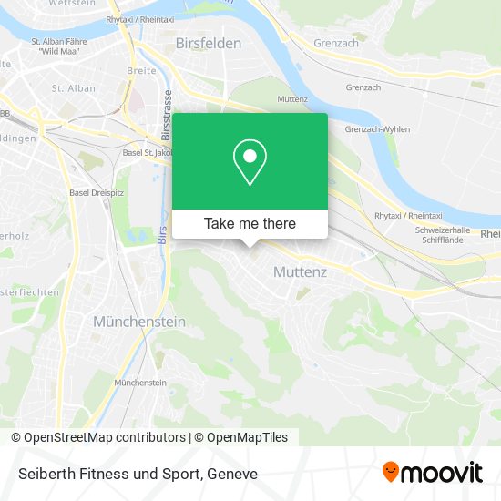 Seiberth Fitness und Sport map