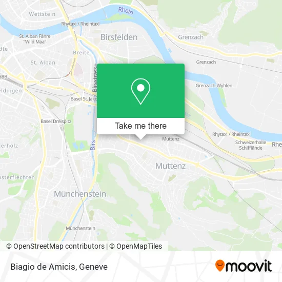 Biagio de Amicis map