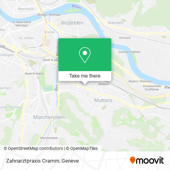 Zahnarztpraxis Cramm map