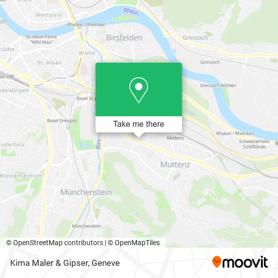 Kima Maler & Gipser map