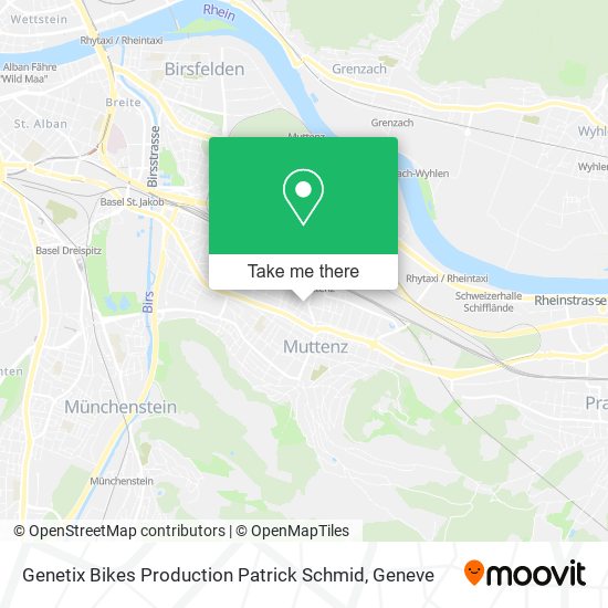 Genetix Bikes Production Patrick Schmid map