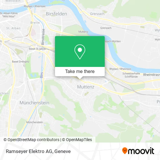 Ramseyer Elektro AG map