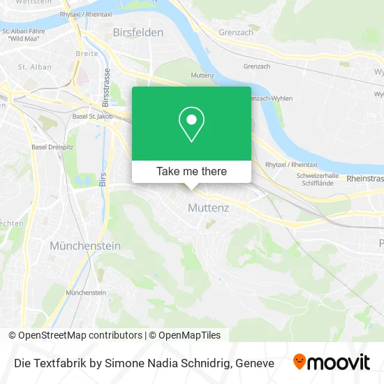 Die Textfabrik by Simone Nadia Schnidrig map