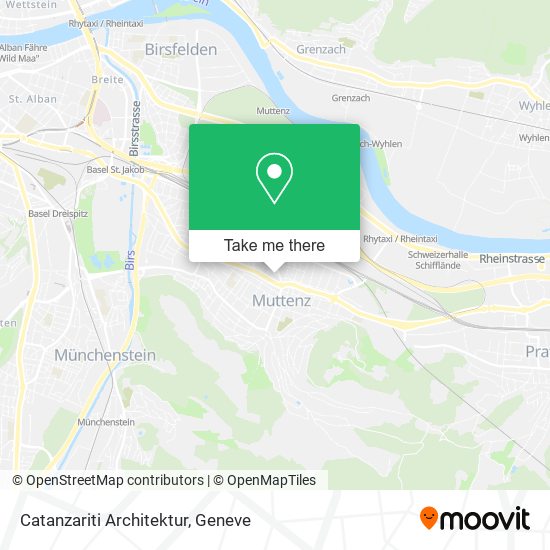 Catanzariti Architektur map