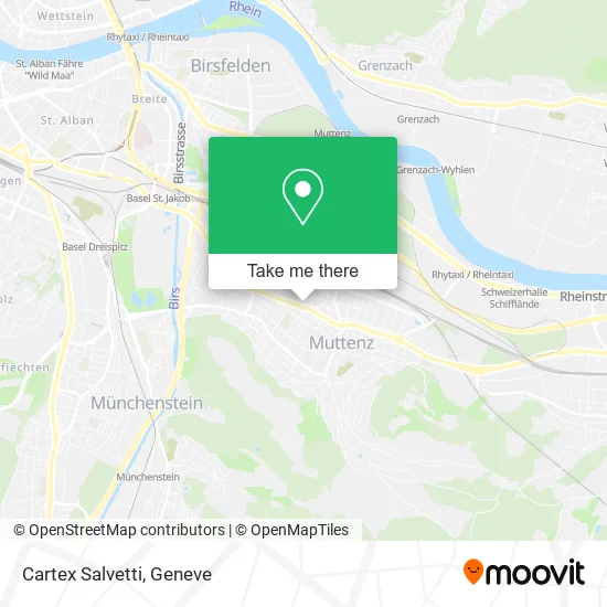 Cartex Salvetti map