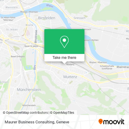 Maurer Business Consulting map