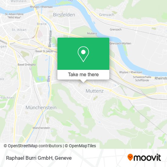 Raphael Burri GmbH map