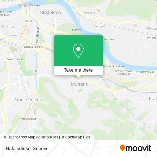 Halalsuisse map
