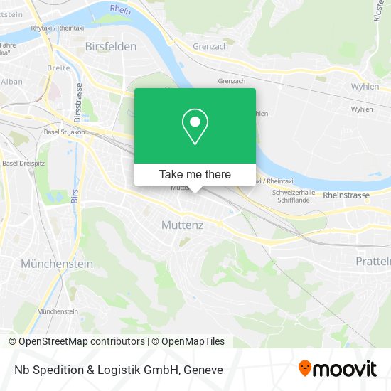 Nb Spedition & Logistik GmbH map