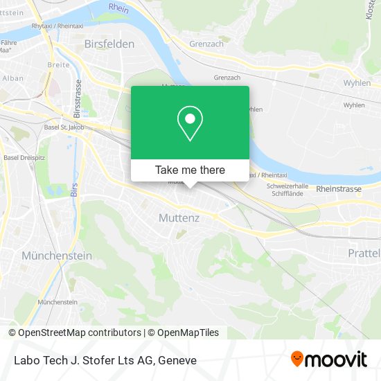 Labo Tech J. Stofer Lts AG map