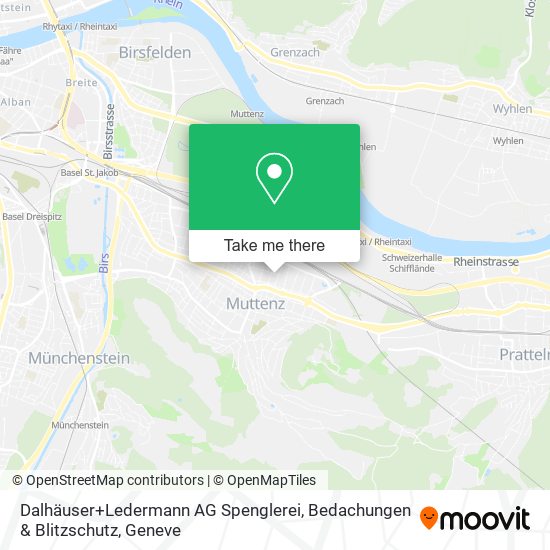 Dalhäuser+Ledermann AG Spenglerei, Bedachungen & Blitzschutz map