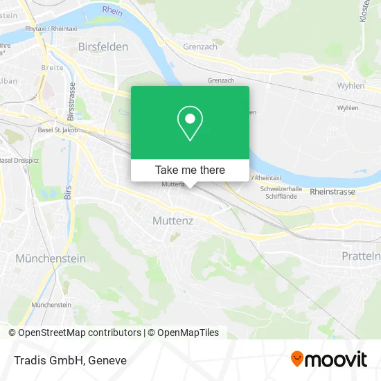 Tradis GmbH map