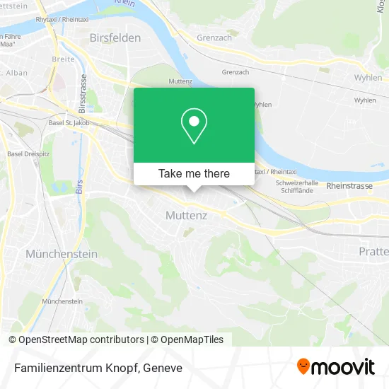 Familienzentrum Knopf map