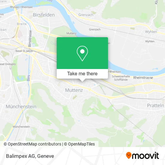 Balimpex AG map