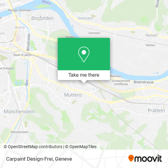 Carpaint Design-Frei map